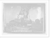 Historic Framed Print, Balloon race, American balloon "Conqueror" rising , Berlin,  17-7/8" x 21-7/8"