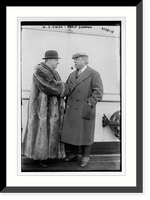 Historic Framed Print, W.C. Fields .  Philip Goodman,  17-7/8" x 21-7/8"