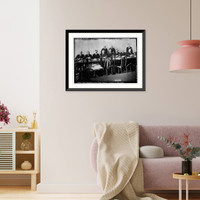 Historic Framed Print, Allied Express in Berlin .  Flora, Sir R. Kindersley, McFadyean,  17-7/8" x 21-7/8"