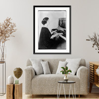 Historic Framed Print, Landowska - 3,  17-7/8" x 21-7/8"