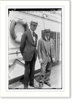 Historic Framed Print, Elmer Boeseke Jr. .  Thos. Hitchcock Jr.,  17-7/8" x 21-7/8"