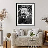 Historic Framed Print, Gaston Daumergue,  17-7/8" x 21-7/8"