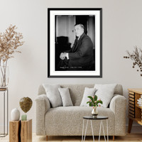 Historic Framed Print, Geo. Olsen,  17-7/8" x 21-7/8"