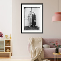 O. Bartik and wife Classic, Vintage Poster