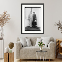 O. Bartik and wife Classic, Vintage Poster