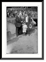 Ruth, Bill Edwards & mascot, 10/7/24, Vintage Wall Art