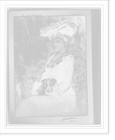 Historic Framed Print, Mrs. N. Der Whitehouse,  17-7/8" x 21-7/8"