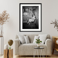 Historic Framed Print, Hayes & Blackman - 4,  17-7/8" x 21-7/8"