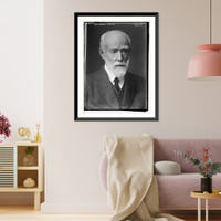 Historic Framed Print, Sir Sidney Colvin,  17-7/8" x 21-7/8"