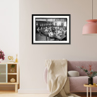 Girl's designing class Millinery Classic, Antique Wall Art
