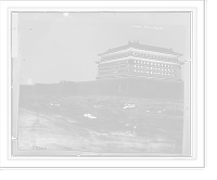 Historic Framed Print, Great Wall, Peking,  17-7/8" x 21-7/8"