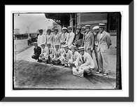 Historic Framed Print, Ball Team, Meiji Univ., Tokyo, Jap.,  17-7/8" x 21-7/8"