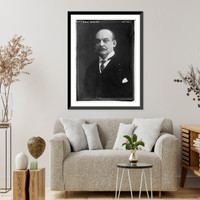 Historic Framed Print, Emile Francqui,  17-7/8" x 21-7/8"