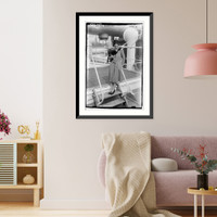 Historic Framed Print, Edith Berkeley,  17-7/8" x 21-7/8"