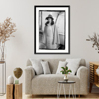 Historic Framed Print, Etta V. Leighton,  17-7/8" x 21-7/8"