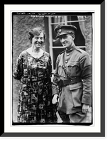Historic Framed Print, Gen. Richard Mulcahy & wife,  17-7/8" x 21-7/8"