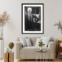 Historic Framed Print, Garrett P. Serviss,  17-7/8" x 21-7/8"