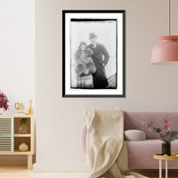 Historic Framed Print, Cicely Cortneidge, Jack N.Hulbert,  17-7/8" x 21-7/8"