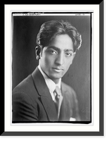 Historic Framed Print, J. Krishnamurti,  17-7/8" x 21-7/8"