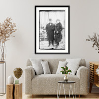W.F. Bostroem & wife Classic, Vintage Print