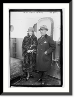 W.W. Inglis & wife, Antique Print