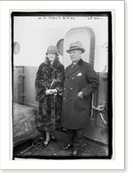 W.W. Inglis & wife, Antique Print