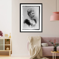 Historic Framed Print, Dowager Queen of Den. (Louise),  17-7/8" x 21-7/8"