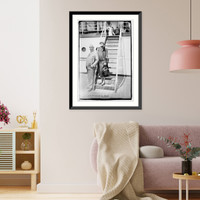 J.G. Pulleyn & wife, Antique Poster