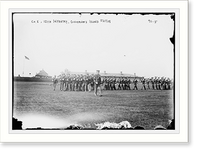 Historic Framed Print, Co. E, 12th Infantry, Governor&AElig;s Island, 5/27/08,  17-7/8" x 21-7/8"