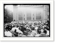 Historic Framed Print, Graduation, Vassar - June, '08,  17-7/8" x 21-7/8"