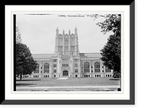 Library Vassar College, Kadel Photo.Kadel Photo, Vintage Poster