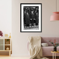 Jap. financers in New York, Vintage Poster