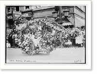 Historic Framed Print, Chair Parade, Atlantic City,  17-7/8" x 21-7/8" Historic Framed Print, Chair Parade, Atlantic City,  17-7/8" x 21-7/8"