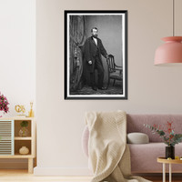 Historic Framed Print, Bishop Hon. R.M. Gov of Ohio,  17-7/8" x 21-7/8"