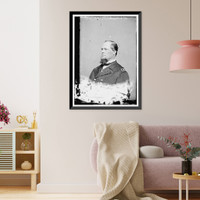 Historic Framed Print, Clark Hon. Amos Jr. of N.J.,  17-7/8" x 21-7/8"