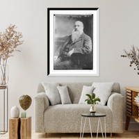 Historic Framed Print, Lord Swathling, seated,  17-7/8" x 21-7/8"