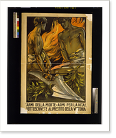 Armi della morte . armi per la vita! Sottoscrivete al prestito della vittoria, Antique Poster