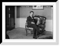 Historic Framed Print, Mischa Elman, seated, with violin - 2,  17-7/8" x 21-7/8"