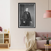 Historic Framed Print, Dr. Willard Parker - 6,  17-7/8" x 21-7/8"