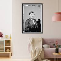Historic Framed Print, E. L. Davenport,  17-7/8" x 21-7/8"