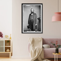 Historic Framed Print, Felton Hon. Wm Harrell of GA. Served as a surgeon during Civil War,  17-7/8" x 21-7/8"