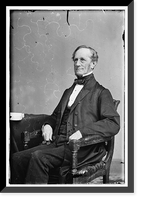 Historic Framed Print, Finley Hon. Ebenezer Byron of Ohio 1st Lt. in Co. K. 24th Ohio V. Inf. U.S.A.,  17-7/8" x 21-7/8"