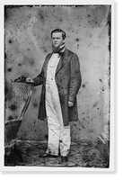 Historic Framed Print, Forney Hon. John W. Clerk of Congress & journalist,  17-7/8" x 21-7/8"