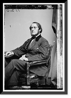 Historic Framed Print, Gatling Prof. Richard Jordan,  17-7/8" x 21-7/8"