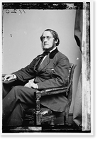 Historic Framed Print, Gatling Prof. Richard Jordan,  17-7/8" x 21-7/8"