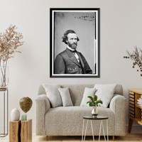 Historic Framed Print, Gen. Baxler,  17-7/8" x 21-7/8"