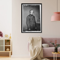 Historic Framed Print, Gen. Lew Wallace,  17-7/8" x 21-7/8"