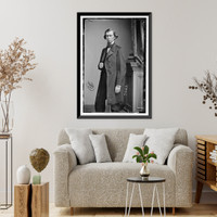 Historic Framed Print, Gen. Willotson? U.S.A.,  17-7/8" x 21-7/8"