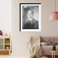 Historic Framed Print, G.L. Meade, portrait bust,  17-7/8" x 21-7/8"