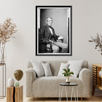 Historic Framed Print, Glover Hon. John Milton of Mo.,  17-7/8" x 21-7/8"